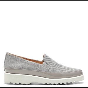 Donald J. Pliner Conner Slip on Loafer/Sneaker, Gray, Size 8M